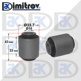 Тампон Ø 14 х Ø 33,7 х 43/33 mm